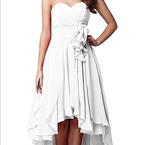 Brand New Plus Size High Low Wedding Dress
